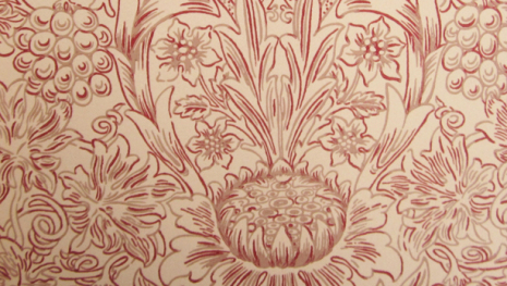 Sunflower Etch - Church Red/Biscuit