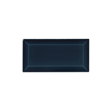 Kakel med fasad kant (slaktarkakel) 150x75x10 mm, Midnight blue