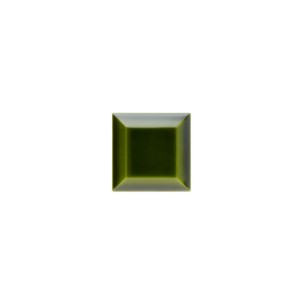 Kakel med fasad kant (slaktarkakel) 75x75x10 mm, Jade