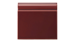 Golvsockel 152x152 mm, Burgundy