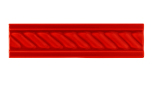 List Cable 152x34 mm, Red