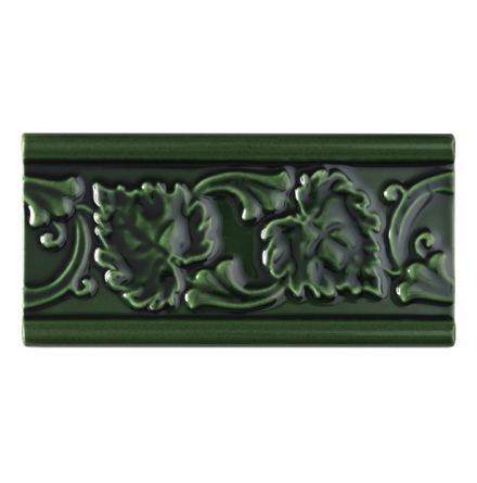 Kakel list LEAF 152x76 mm, Victorian Green