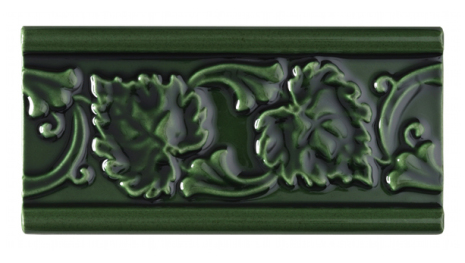 Kakel list LEAF 152x76 mm, Victorian Green