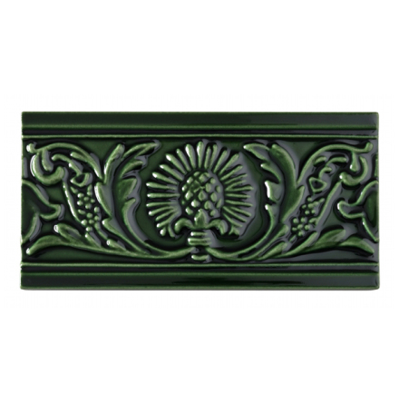 Kakel list Thistle 152x76 mm, Victorian green