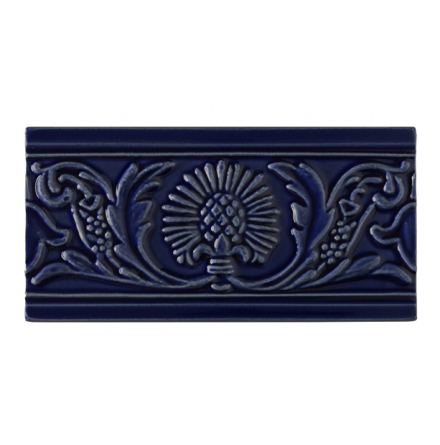 Kakel list Thistle 152x76 mm, Victorian blue