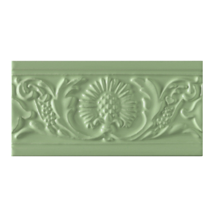 Kakel list Thistle 152x76 mm, Mint