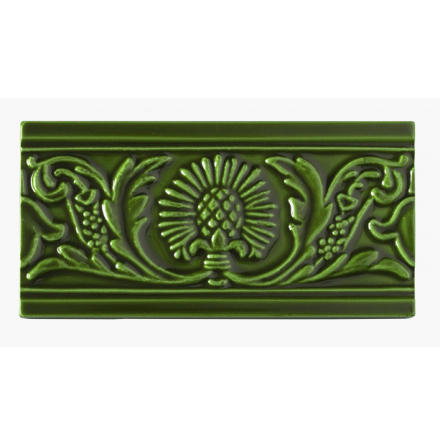 Kakel list Thistle 152x76 mm, Jade