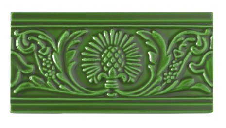 Kakel list Thistle 152x76 mm, Apple green