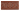 Kakel list Thistle 152x76 mm, Victorian brown