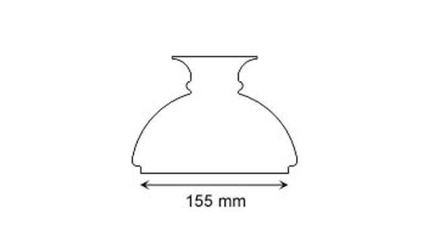 Vestaskärmar 155mm